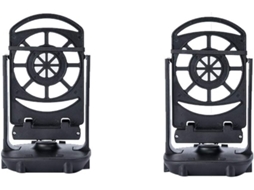 Acessórios Eletrônicos Para Celular: Pedômetro - Suporte De Montagem Para Celular Com Base Para Pedal Com Escova E Rolamento, Pedômetro Silencioso Com
