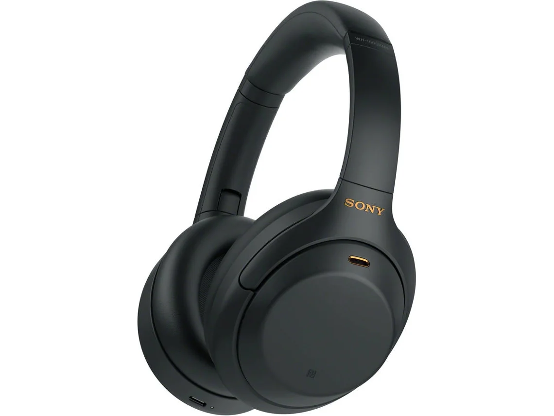Auscultadores Bluetooth Multipoint SONY WH 1000XM4 (Outlet Caixa Aberta - Over Ear - Microfone - Noise Cancelling - Preto)