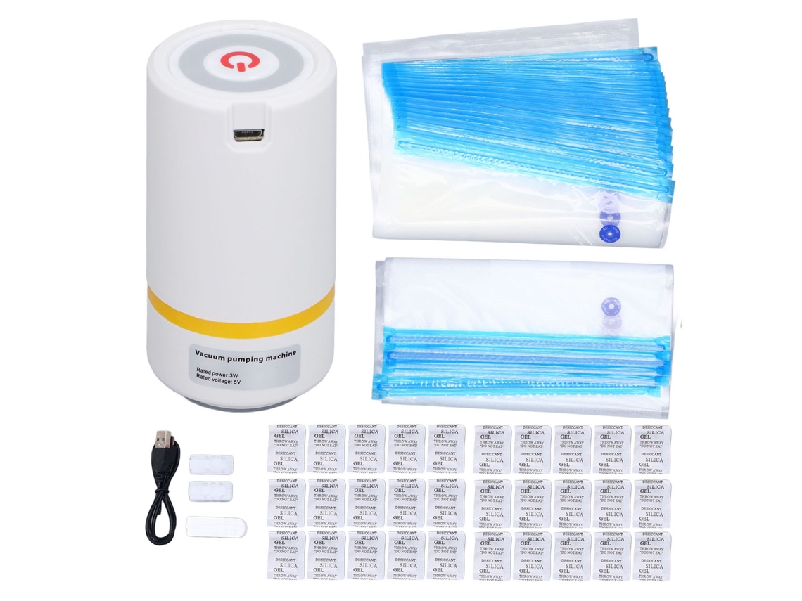 Kit De Vácuo Para Filamento De Impressão 3d Com Bomba Automática E Sacolas De Armazenamento