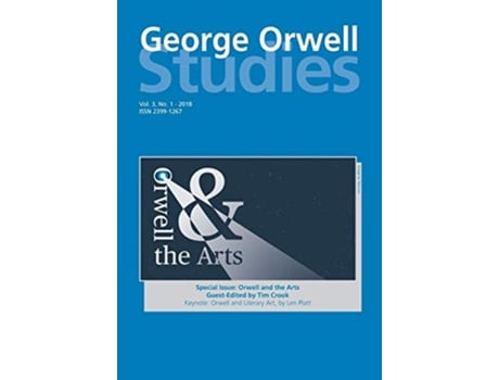 Livro George Orwell Studies Vol3 No1 de Richard Lance Keeble (Inglês)