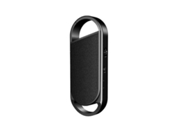 Lurelia Gravador De Voz Com Porta-chaves 32gb Com Usb Recarregável, Redução De Ruído, Reprodução Mp3 Para Reuniões, Palestras, Entrevistas - Preto
