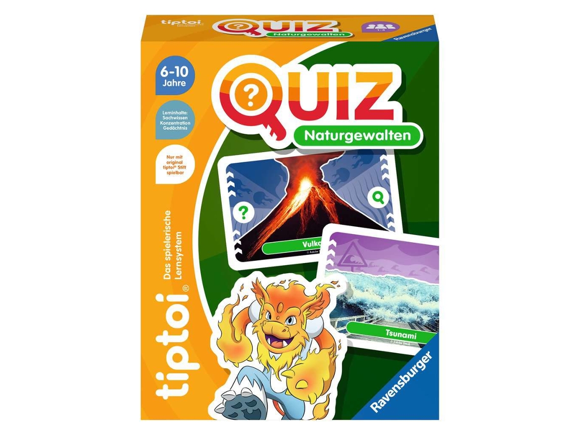 Jogo de tabuleiro TIPTOI Questionário (6 anos)