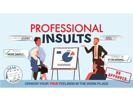 Livro Professional Insults de Bee Three Books (Inglês - Capa Dura)