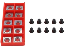 Conjunto De 10 Pastilhas Corte Metal Duro 14 X Mm Para Marcenaria,