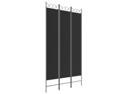 Room Divider, Room Dividers Vidaxl Preto Tecido (120 X 220 Cm)