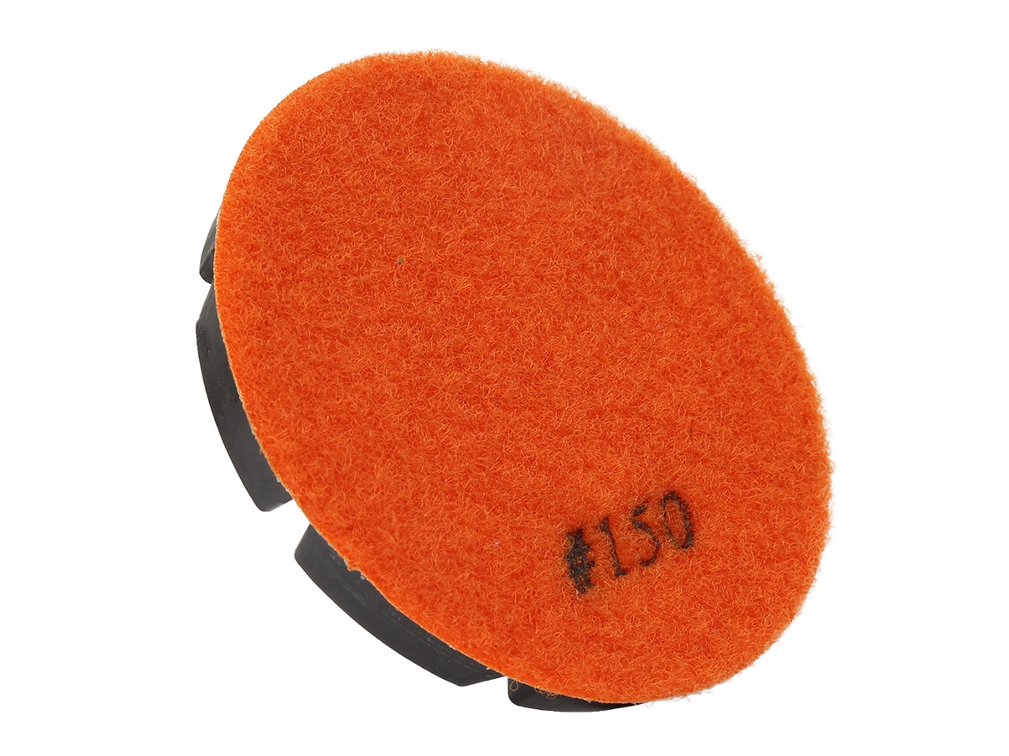 1 Peça 100mm 4 Polegadas Disco De Lixamento Úmido Com Diamante Para Granito Mármore Concreto (150)