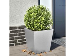 Vidaxl Vaso/floreira De Jardim 40x40x40 Cm Aço Galvanizado