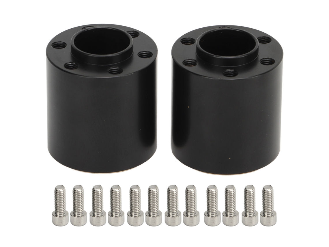 Mali 2pcs Adaptador de Roda Hexagonal de Latão 1.9 2.2 para Rc Crawler Axial Scx10 Capra Vs4 10 1/10 22mm