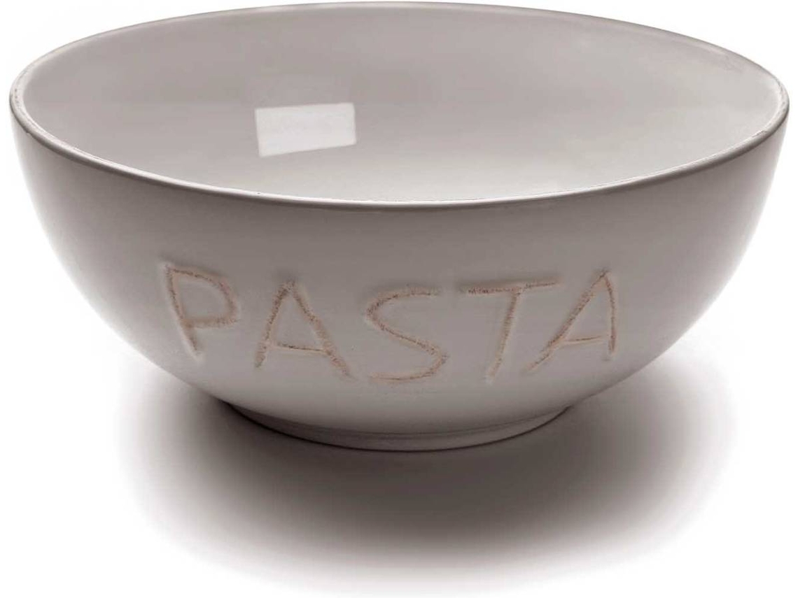 Taça de Servir VERSA Massa Cinza (Cerâmica)