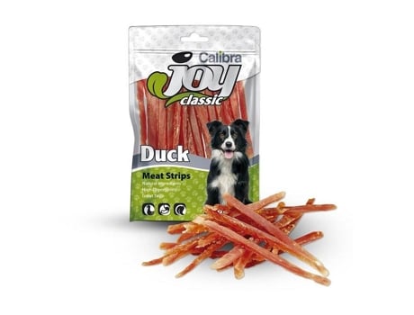 Joy Dog Classic Strips Duck 80gr Snacks para Cão CALIBRA