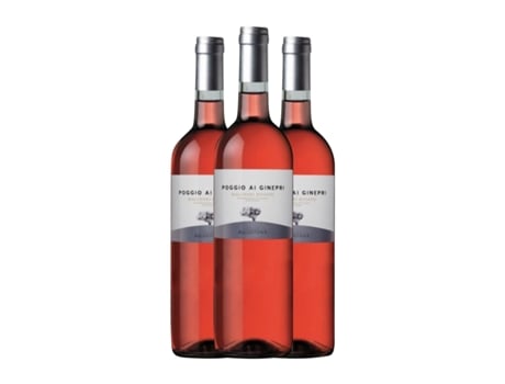 Vinho rosé TENUTA ARGENTIERA Poggio Ai Ginepri Rosato Bolgheri (0.75 L - 3 Unidades)