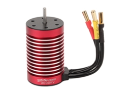 Mali motor Sem Sensor Brushless F550 3000kv 4 Polos para Carros de Controle Remoto 1/10 com Porta de Controle de Temperatura
