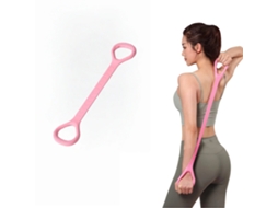 Faixa Elástica de Resistência Látex para Ioga, Pilates, Alongamento e Treino de Força AQUAFORGE