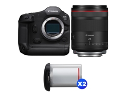Eos R1 + Rf 24mm F/1.4 L Vcm + 2 Canon Lp e19 + Ebook “20 Dicas para Fotos Que Impressionam” CANON
