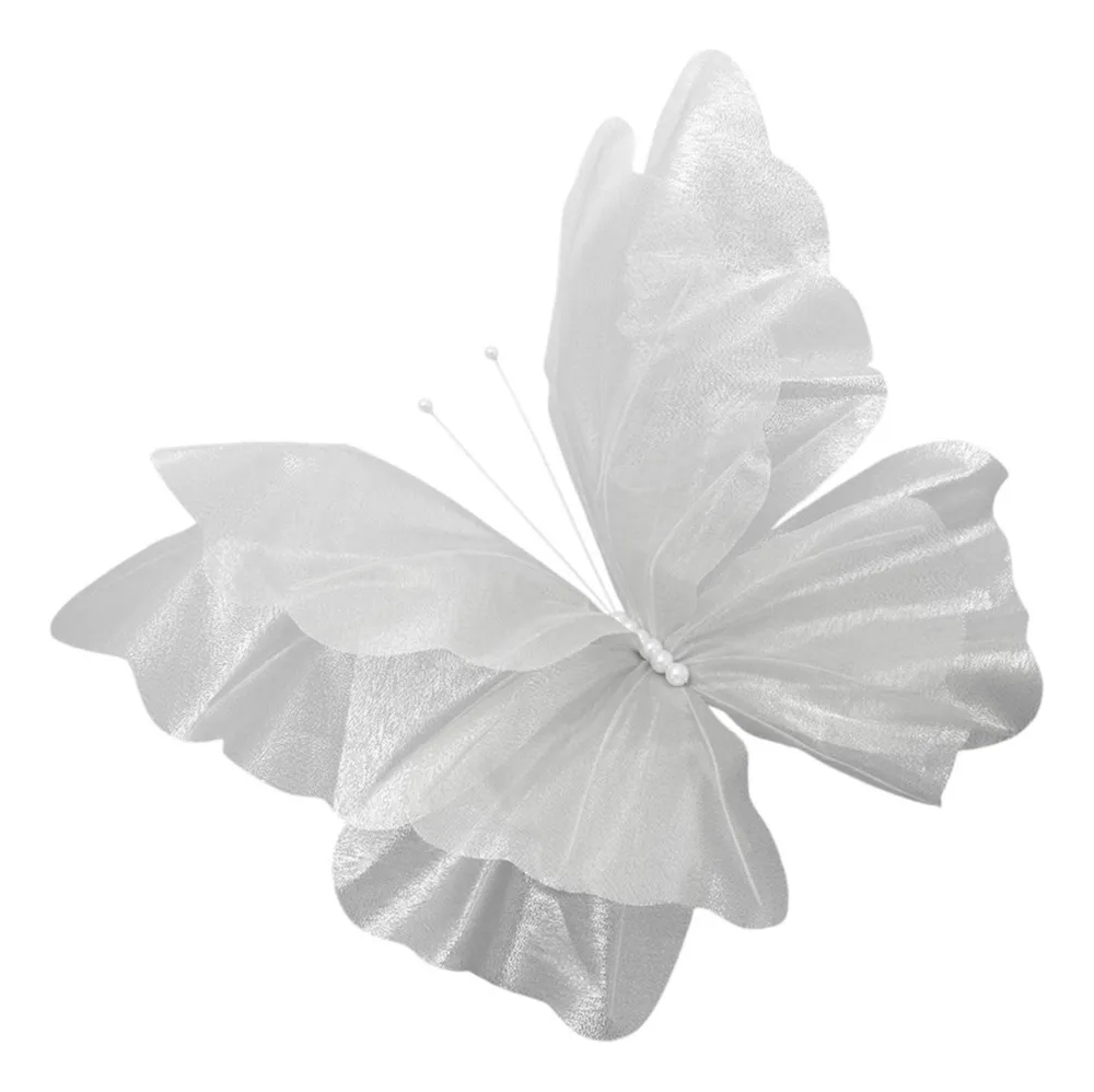 Nova Borboleta Falsa De Chiffon, Borboleta Artificial,vayotoy