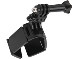 Support De Menton Réglable Pour Caméra De Casque, Support Stable Pour / /, Idéal Pour L'équitation, Abs Noir,