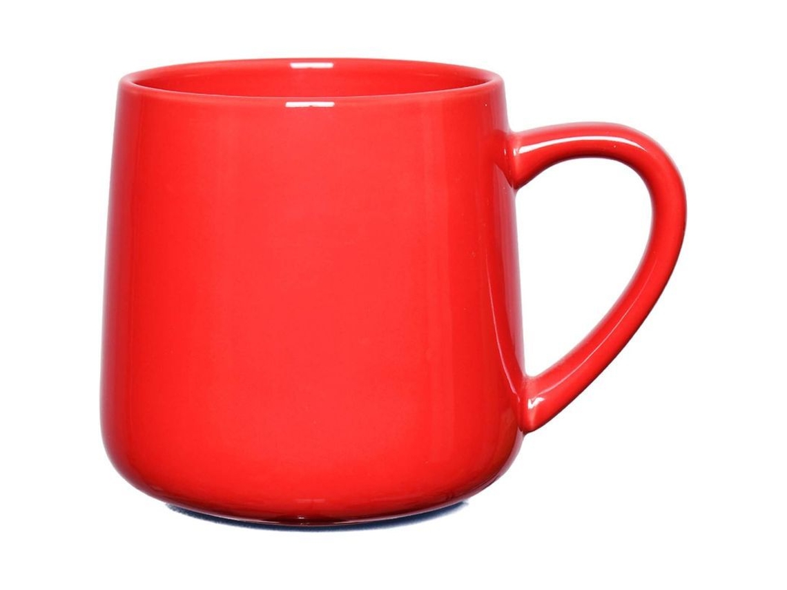 2026 taza de Cerámica Brillo para Café Té 18 Oz Office Hogar Lavavajillas Microondas Rojo