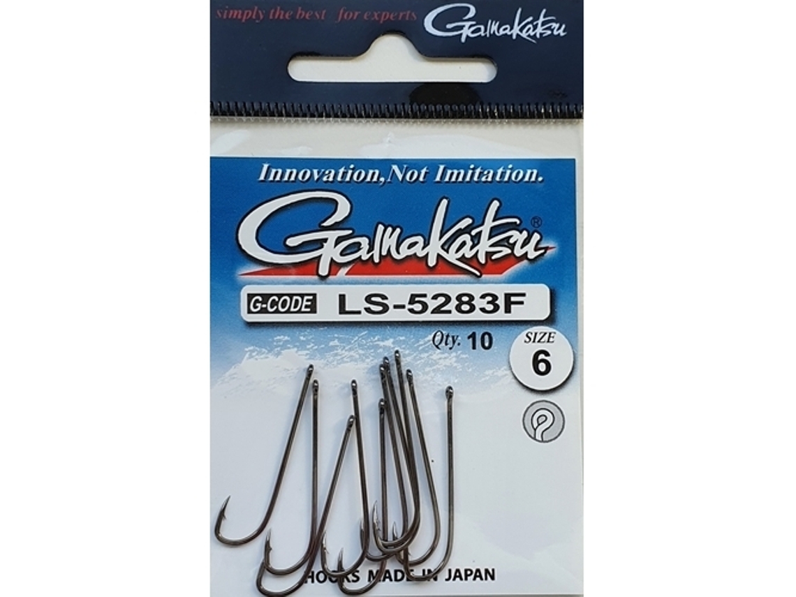 Pacote de 10 Ganchos GAMAKATSU Ls-5283F N/L