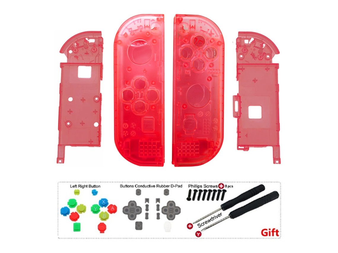 Punho Com Toque Suave Para Controlo Remoto, Carcaça De Substituição Com Todos Os Botões, Não Inclui A Carcaça Da Consola Nintendo Switch