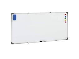 Vidaxl Quadro Magnético 110x60 Cm Aço Branco