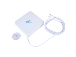 Antena de Roteamento Mali 3G 4G 35dBi com conectores TS9 e cabo de 2m RG174