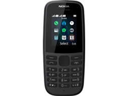 Telemóvel  NOKIA 105 2019 (1.77'' - 3G - Preto)