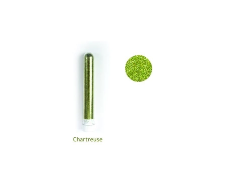 Pó glitter fino 3 gr, cor verde chartreuse