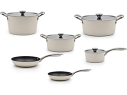 Trem de Cozinha CELAR Crème 6 Peças (Anti-Aderente - Sem PFOA)