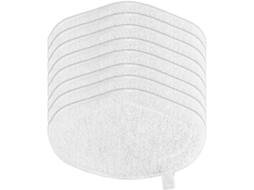 Pacote com 8 Panos de Limpeza para o Polti Vaporetto Sv440. Refis Laváveis​​ os Modelos Sv440, Sv450 e Smart 100t BRILVIBERA