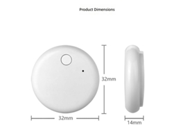 Rastreador GPS inteligente para iPhone, localizador anti-perda para idosos, crianças e pets CHABERLU