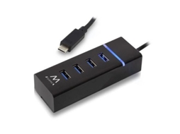 Adaptador Multiporta De Hub Usb 4 Em 1, Compatível Com Carregamento Rápido Tesla Model 3 Model Y