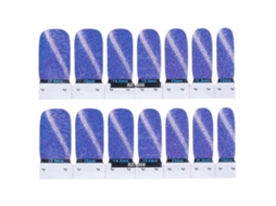 14pcs Adesivo De Unha Autoadesivo Diy Glitter Estilo Faixa De Esmalte De Unha Envelopamento Completo Decal(08)