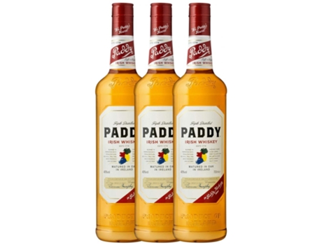 Uísque Blended Paddy Irish Whiskey Old 70 cl (Caixa de 3 unidades)