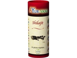 Suplemento Alimentar AYUR-VANA Shilajit (60 cápsulas de 475mg)