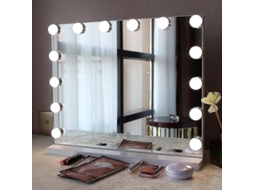 Kit De Lâmpadas Led Para Espelho De Vanity Com Controle Táctil E Ajuste Contínuo De Brilho 10 Unidades 4,6m