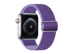 Bracelete Desportiva Elástica Para Apple Watch Series 11/10/9/8/7/6/5/4 Se 3/2/1(42mm,44mm,45mm,45mm) Roxo Profundo Panoona
