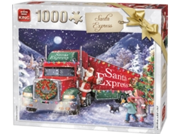 Puzzles KING Santa Express (1000 peças)