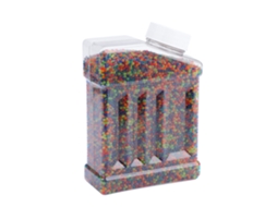 Mali 40000pcs 9 11mm Pérolas de Cristal Coloridas Balas para Pistola de Água Brinquedo Infantil Misturado