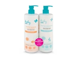 Pack Creme Hidratante e Gel Lavante Sensível BABY WELLS
