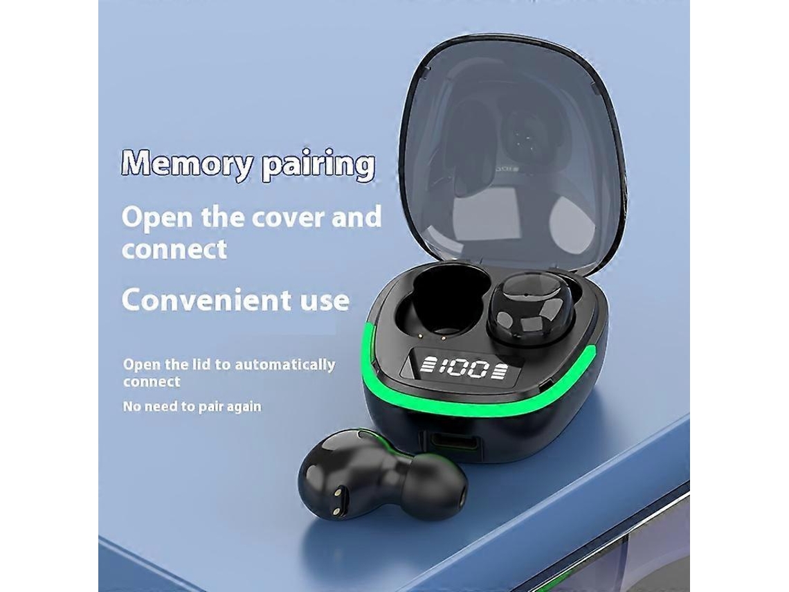 Fones De Ouvido Sem Fio Tws Com Tela Led, Controle Por Toque, Para Esportes, Música E Jogos, Ios E Android, 2024 Ly Ebike
