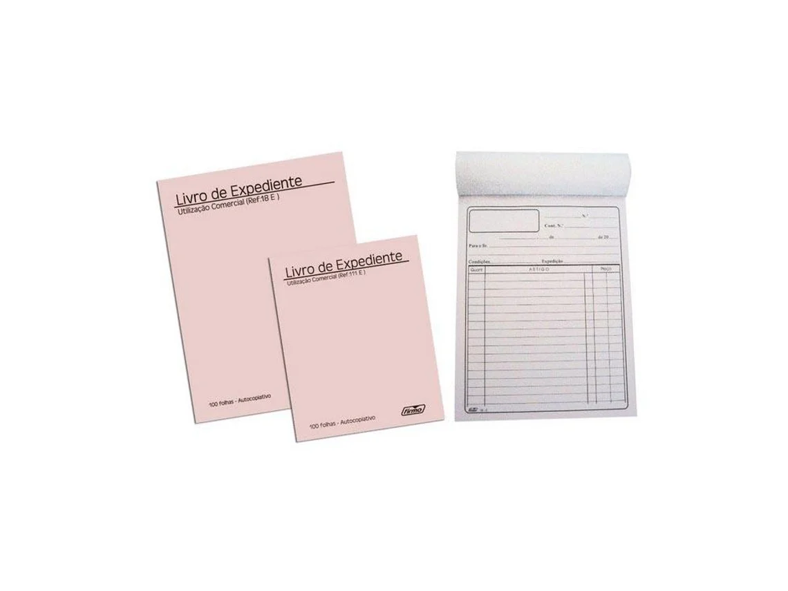 Livro Expediente 111 FIRMO 100x100 Autocopiativo