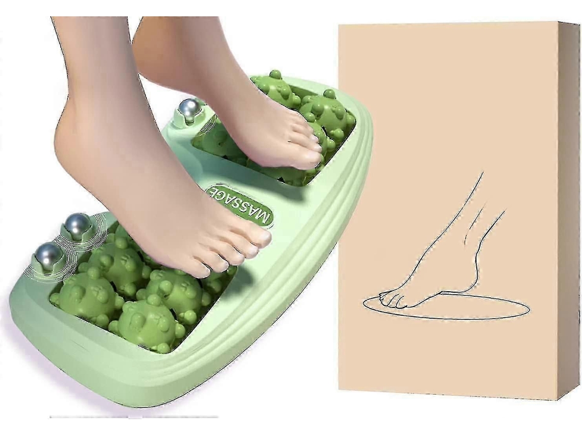 Massageador De Pés Com Rolo, Massagem Shiatsu, Ferramenta Reflexologia Para Os Pés, Alívio Da Dor Nos E Fascite Plantar, Relaxamento_jings