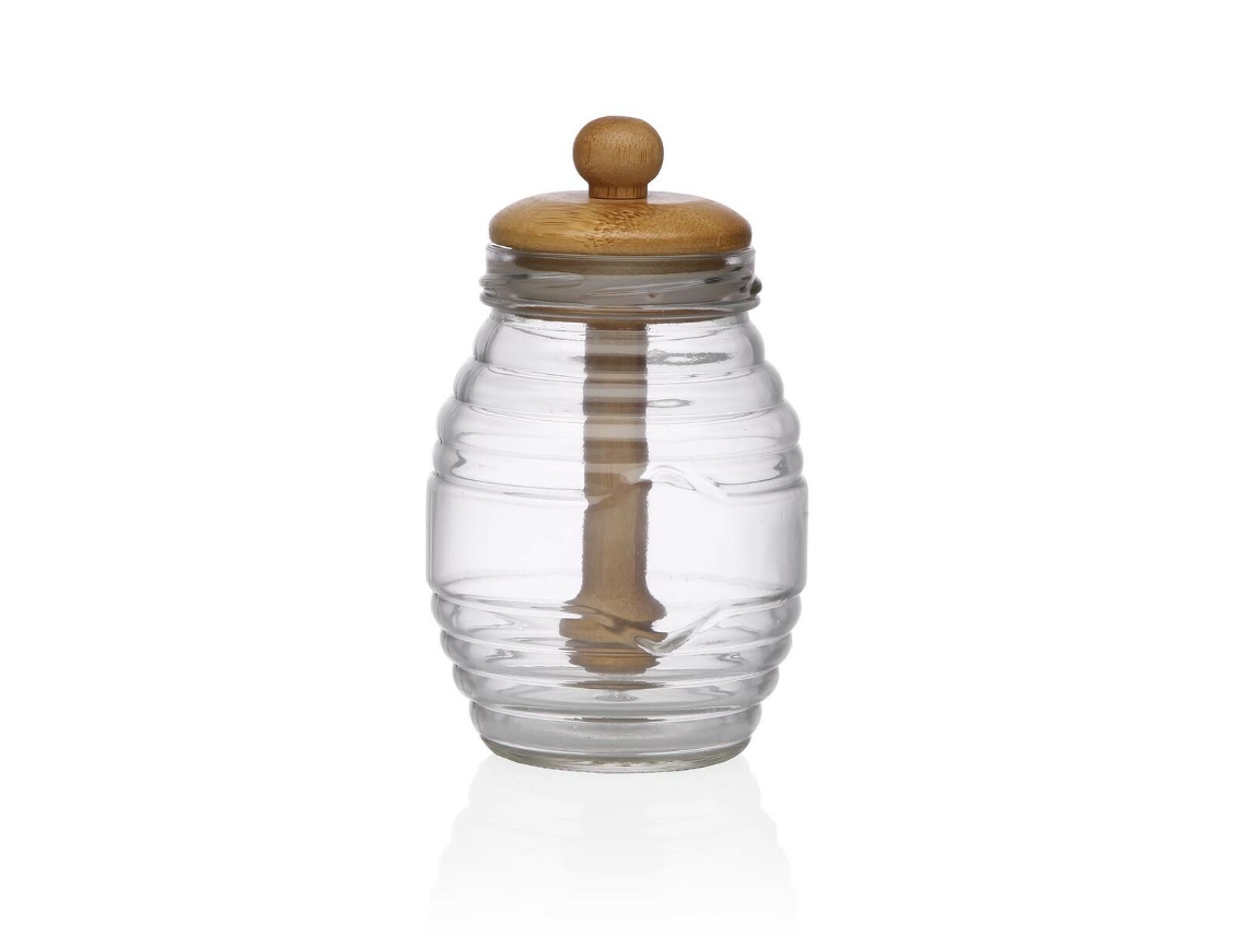 Frasco para Mel VERSA Vidro de Borosilicato