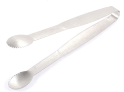 Pinça Para Churrasco, Pinça De Cozinha Em Aço Inoxidável Com Cabeça Serrilhada, Pinça Para Alimentos De 15cm