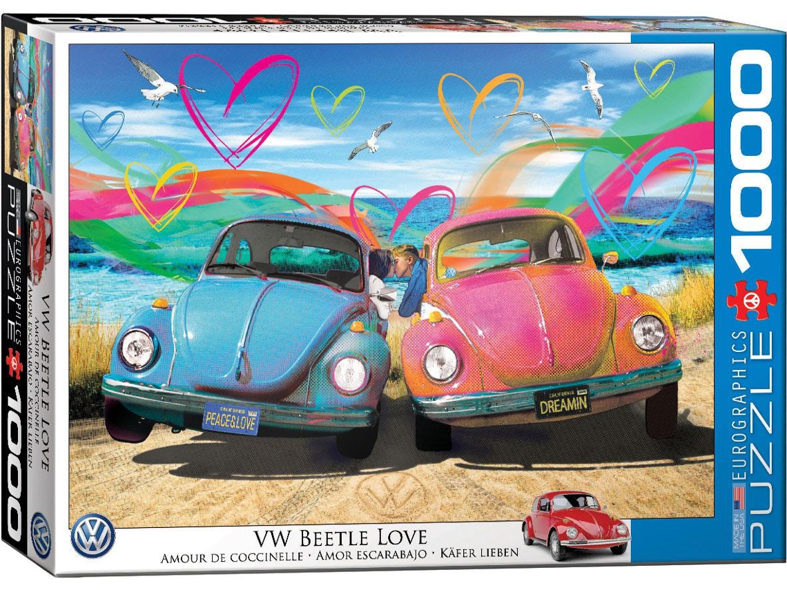 Puzzle 1000 Pcs Beetle Love Eurographics