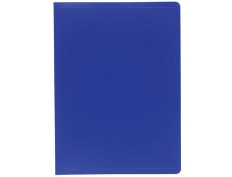 Portfólio, A4, 80 Bolsas, Polipropileno, Azul Opaco