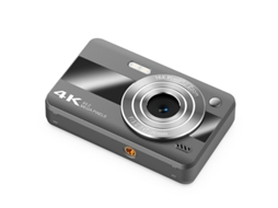Câmara Digital Tela Ips Hd De 2,4 Polegadas, Zoom De 16x (cinza) Cuich