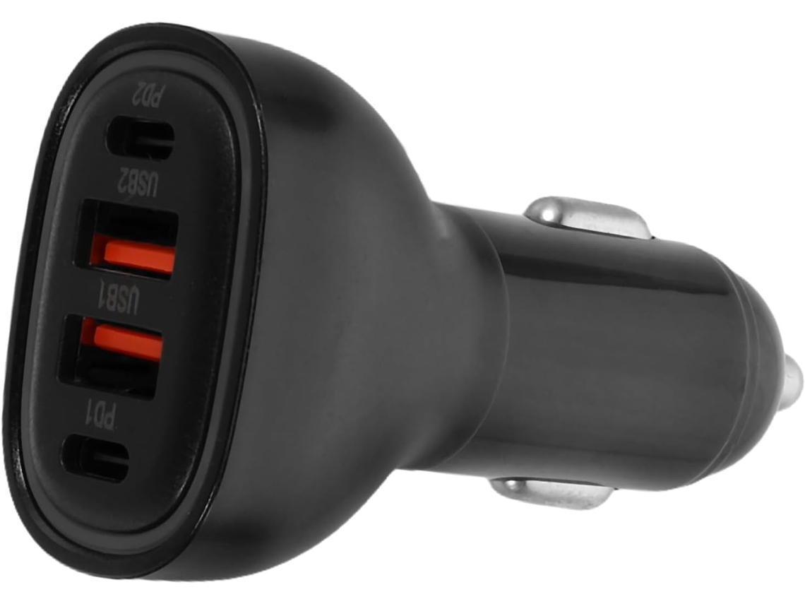 Carregador Veicular De 100 W Com Portas Usb, Adaptador De Carregamento Rápido Para Dispositivos, Viagens Em Família E Veículos.