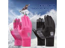 Vlrla-luvas De Inverno Aquecidas Tácteis Impermeáveis Antivento Para Ciclismo, Escalada E Esqui