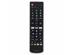 Comando À Distância Para Tv Compatível Com Lg Akb75095307, Teclas Netflix E Amazon